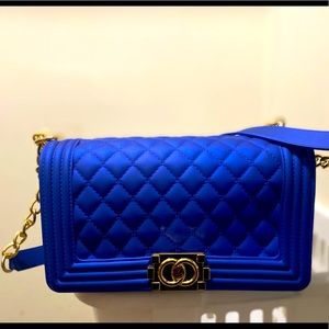 Blue Crossbody Purse
